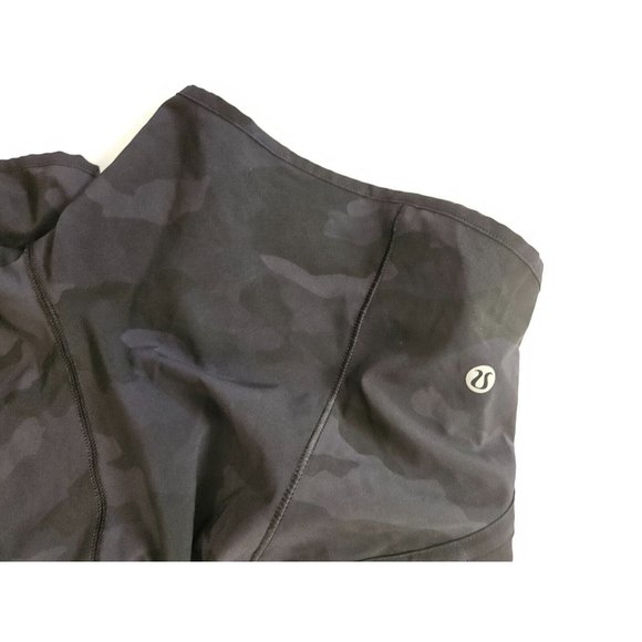 Lululemon Black 2 Track That Short *5" Heritage 365 Camo Deep Coal Multi - Picture 6 of 7